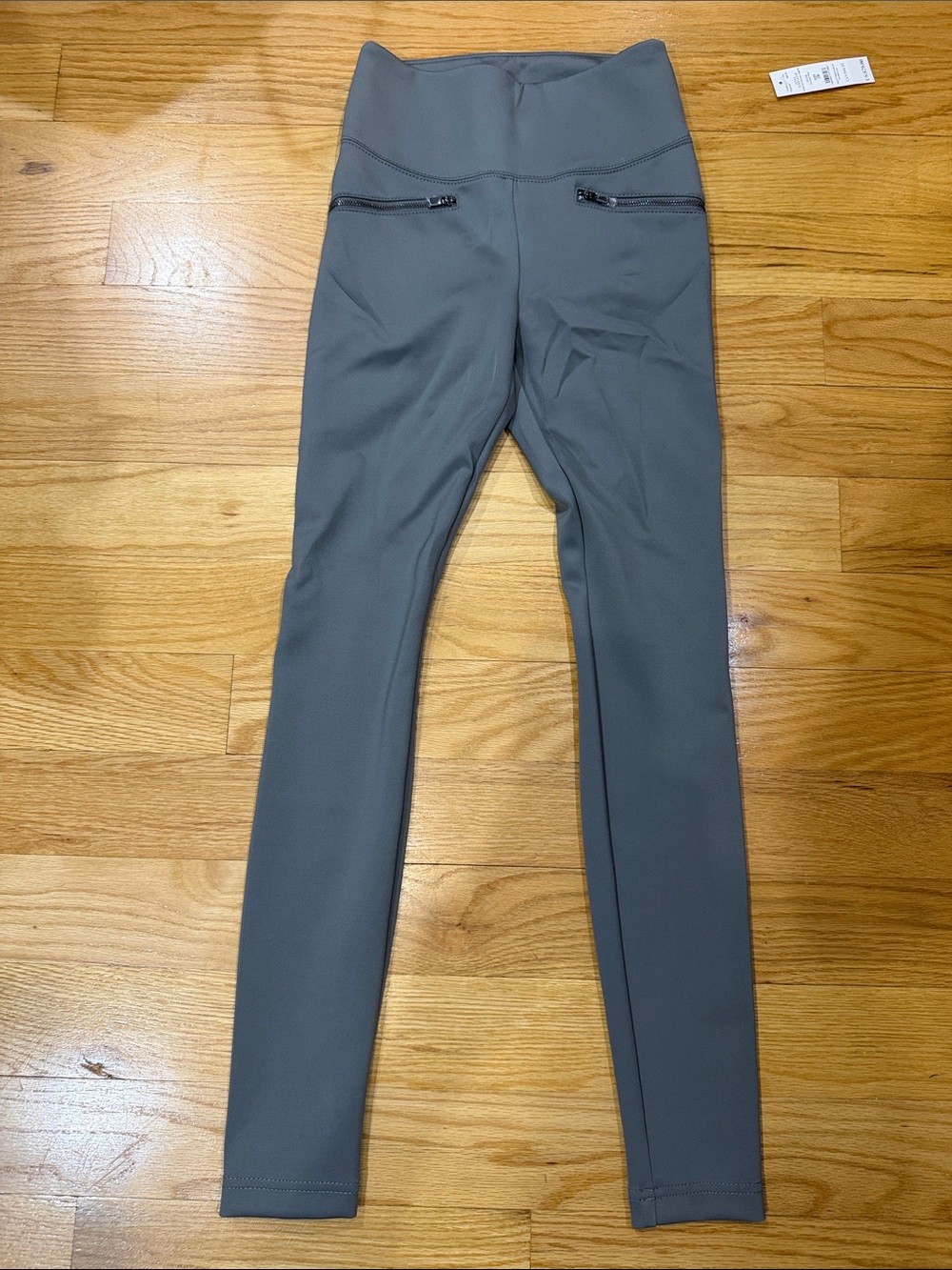 White House Black Market High-Waist Leggings — Gray